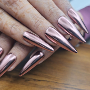 Metallic Rose Gold