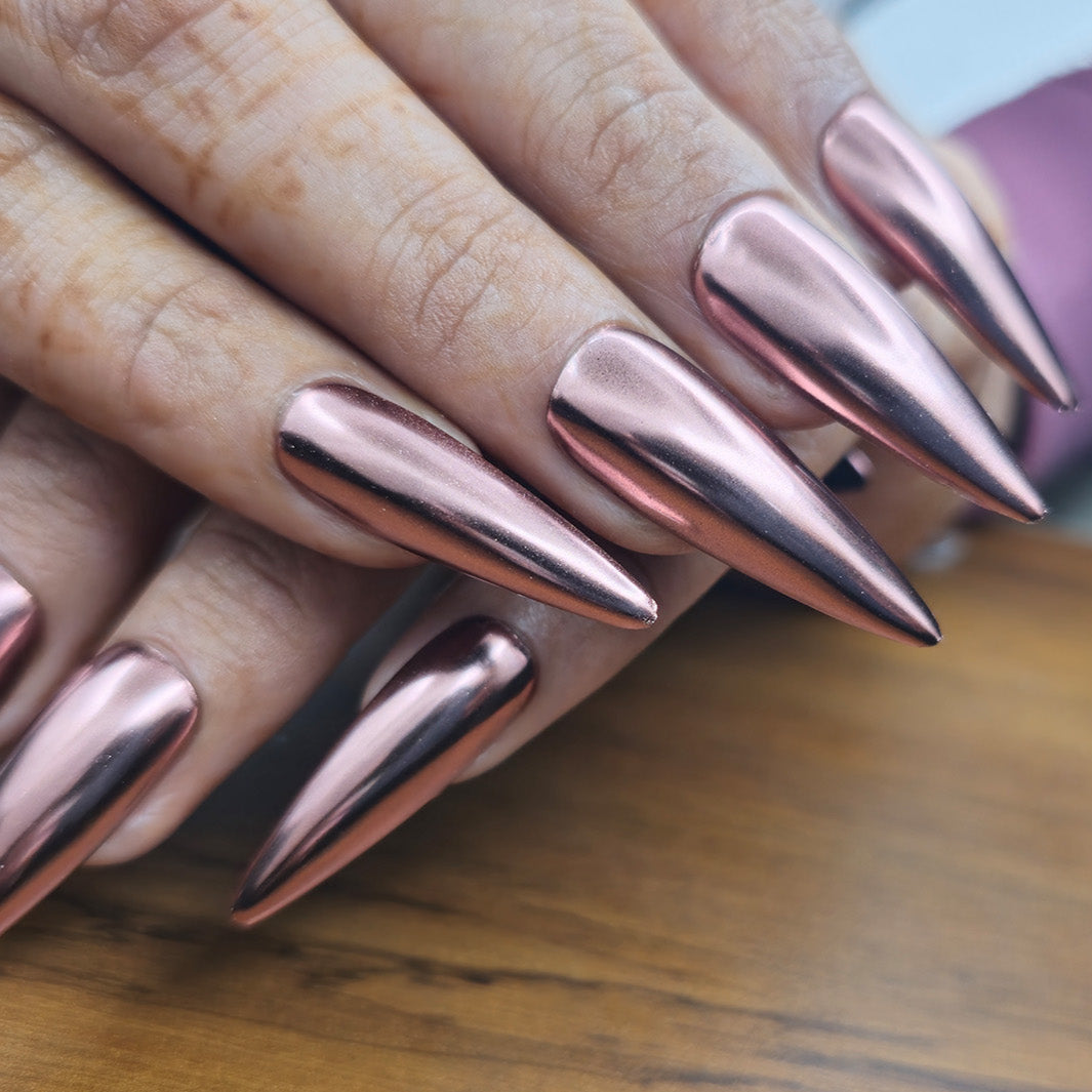 Metallic Rose Gold