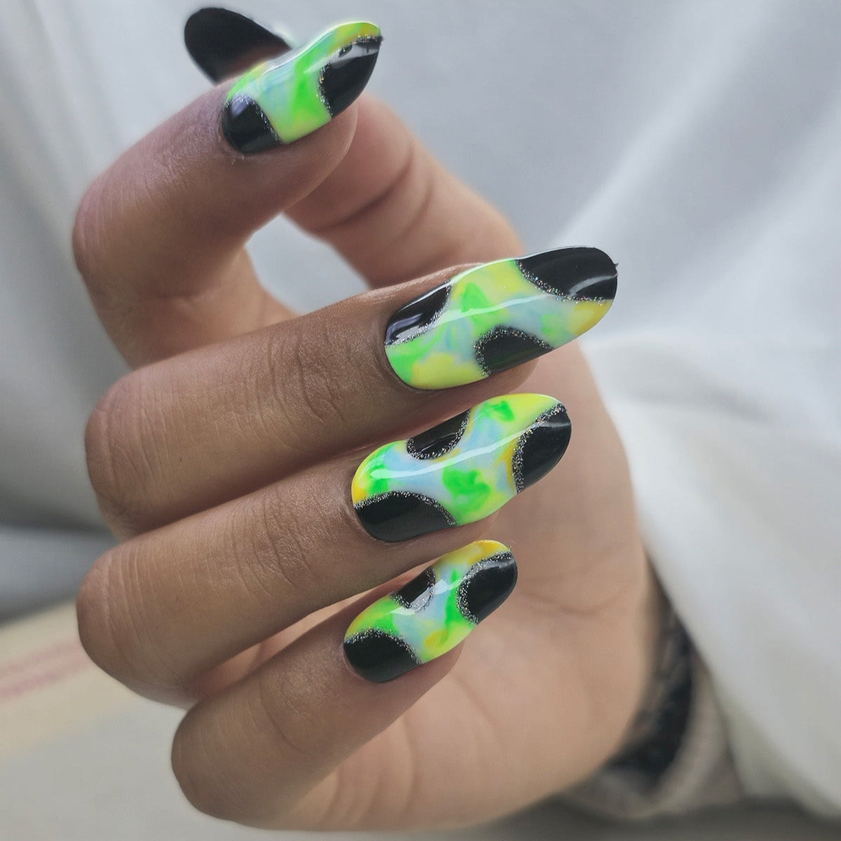 Neon River Nails