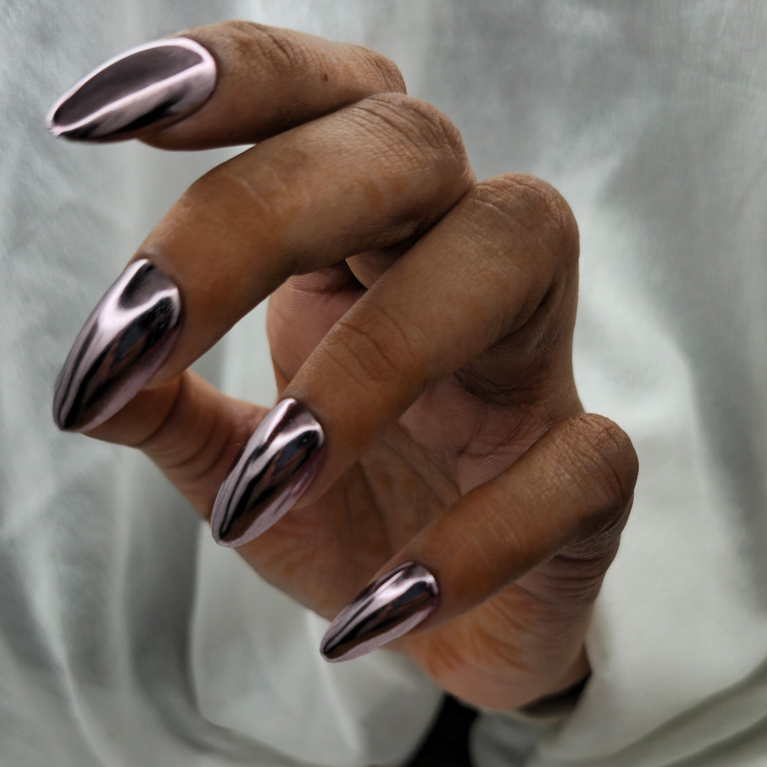 Chrome Mirror - Rosy Pink