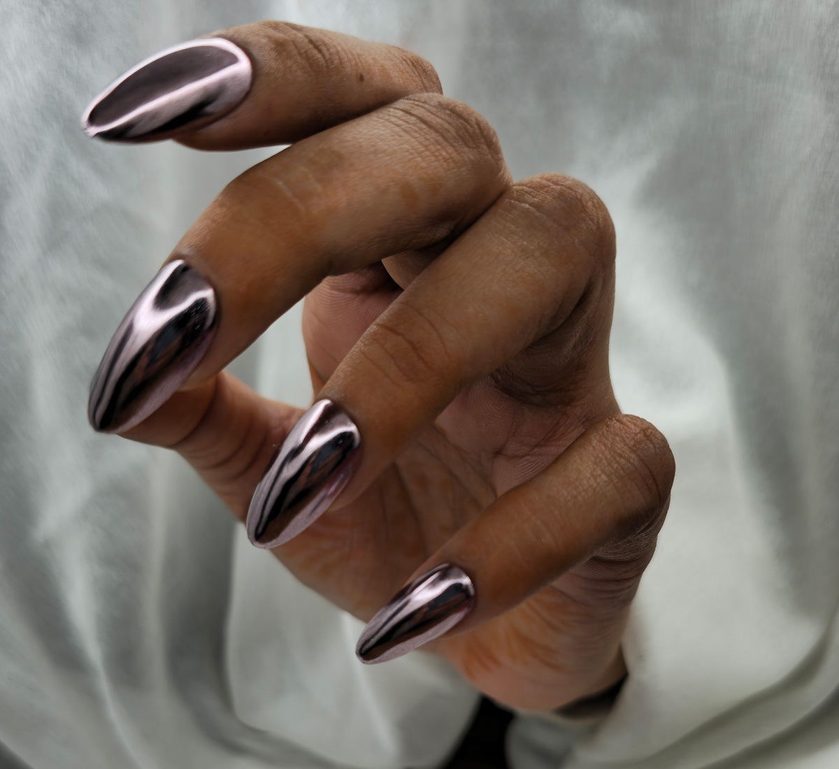 Chrome Mirror - Rosy Pink