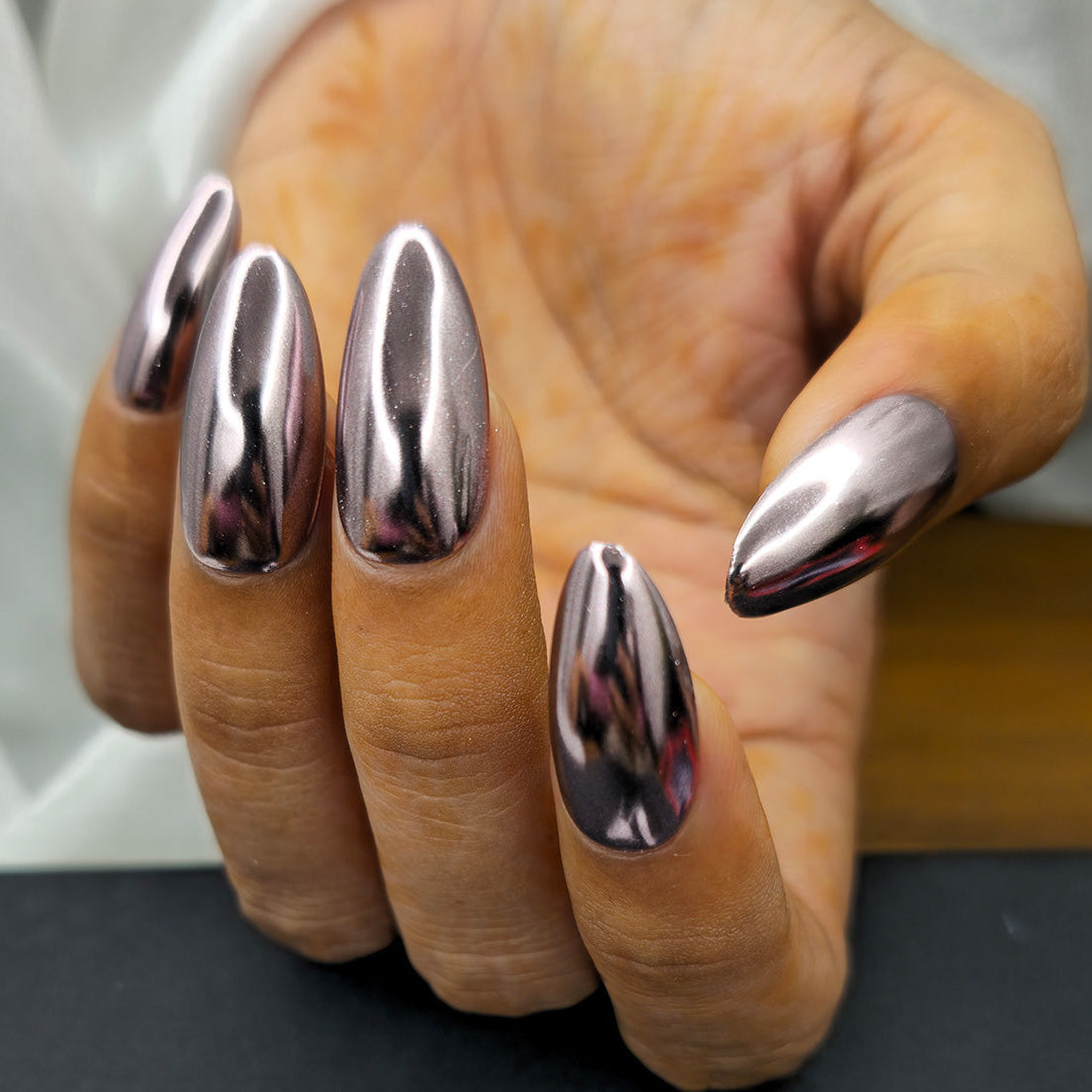 Chrome Mirror - Rosy Pink