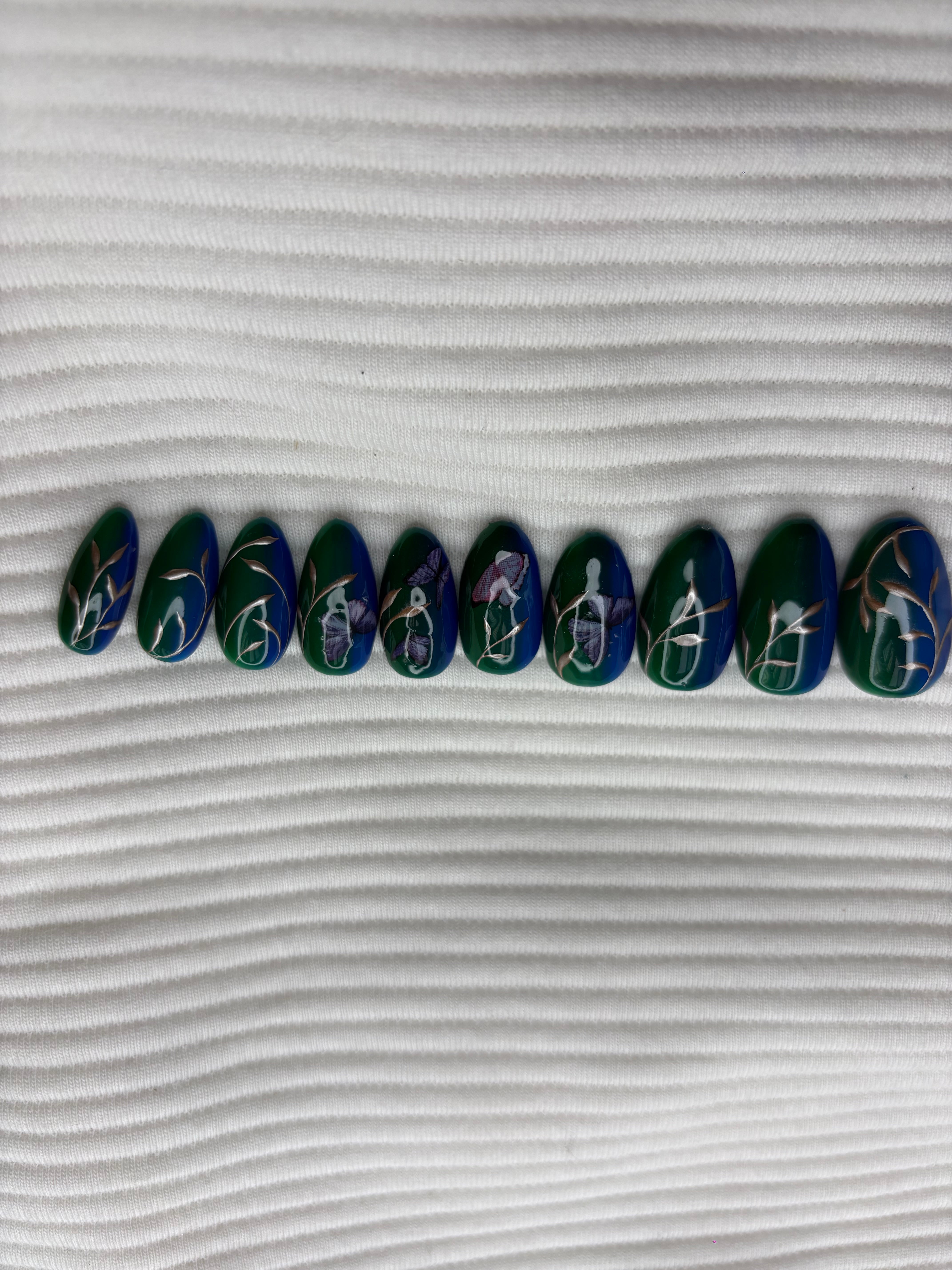 Sapphire & Emerald Glimmer Set