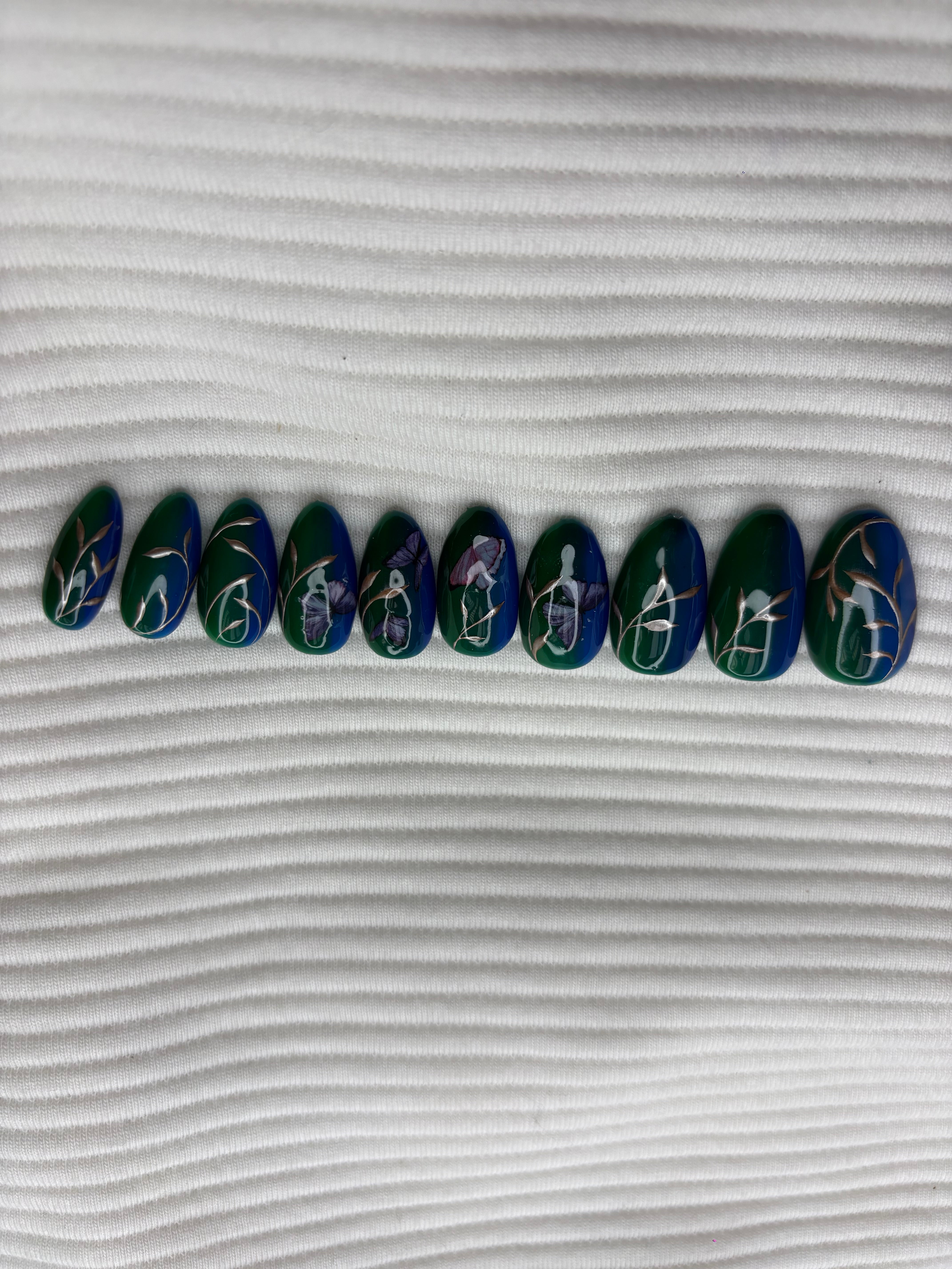 Sapphire & Emerald Glimmer Set