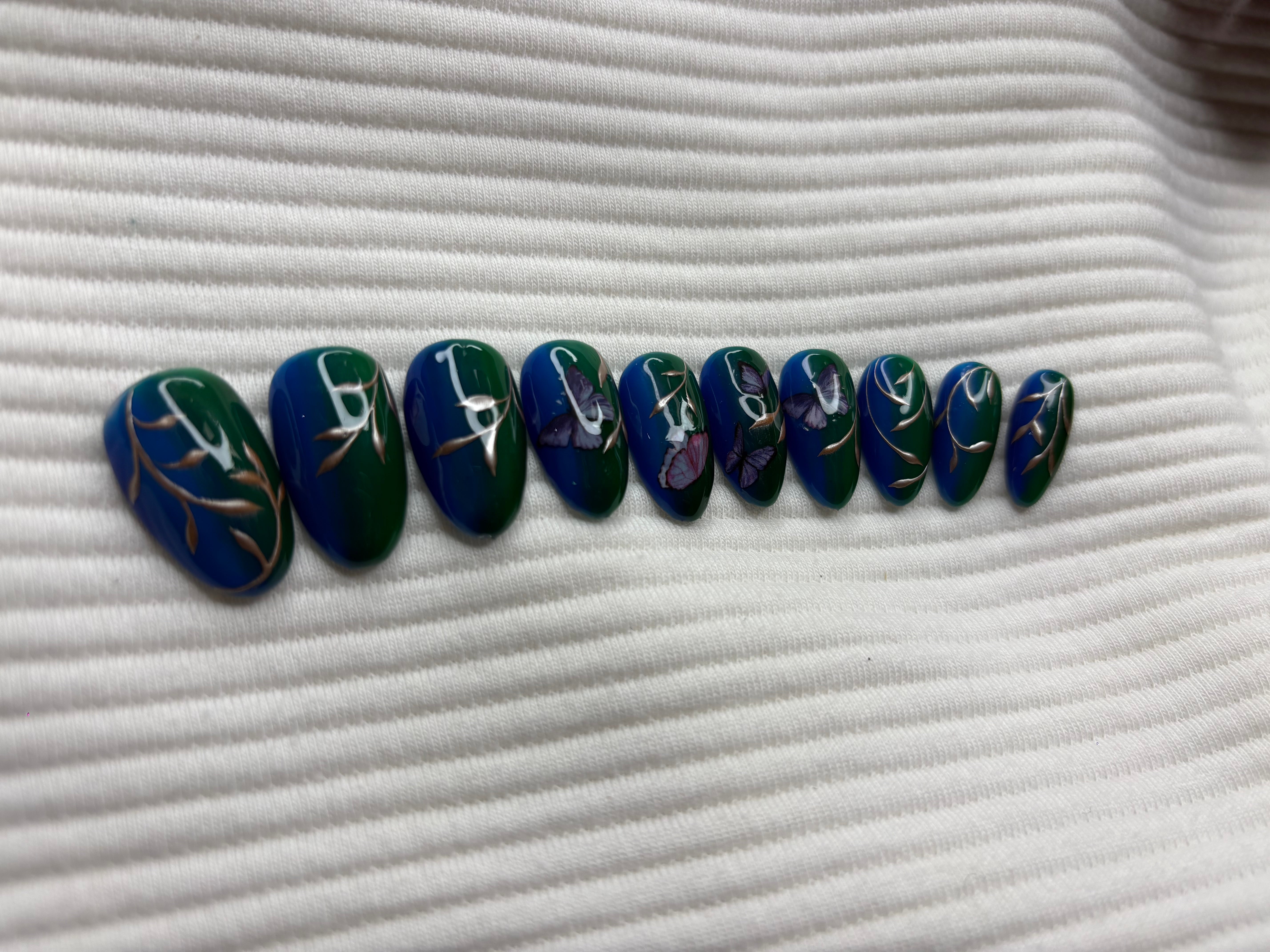 Sapphire & Emerald Glimmer Set