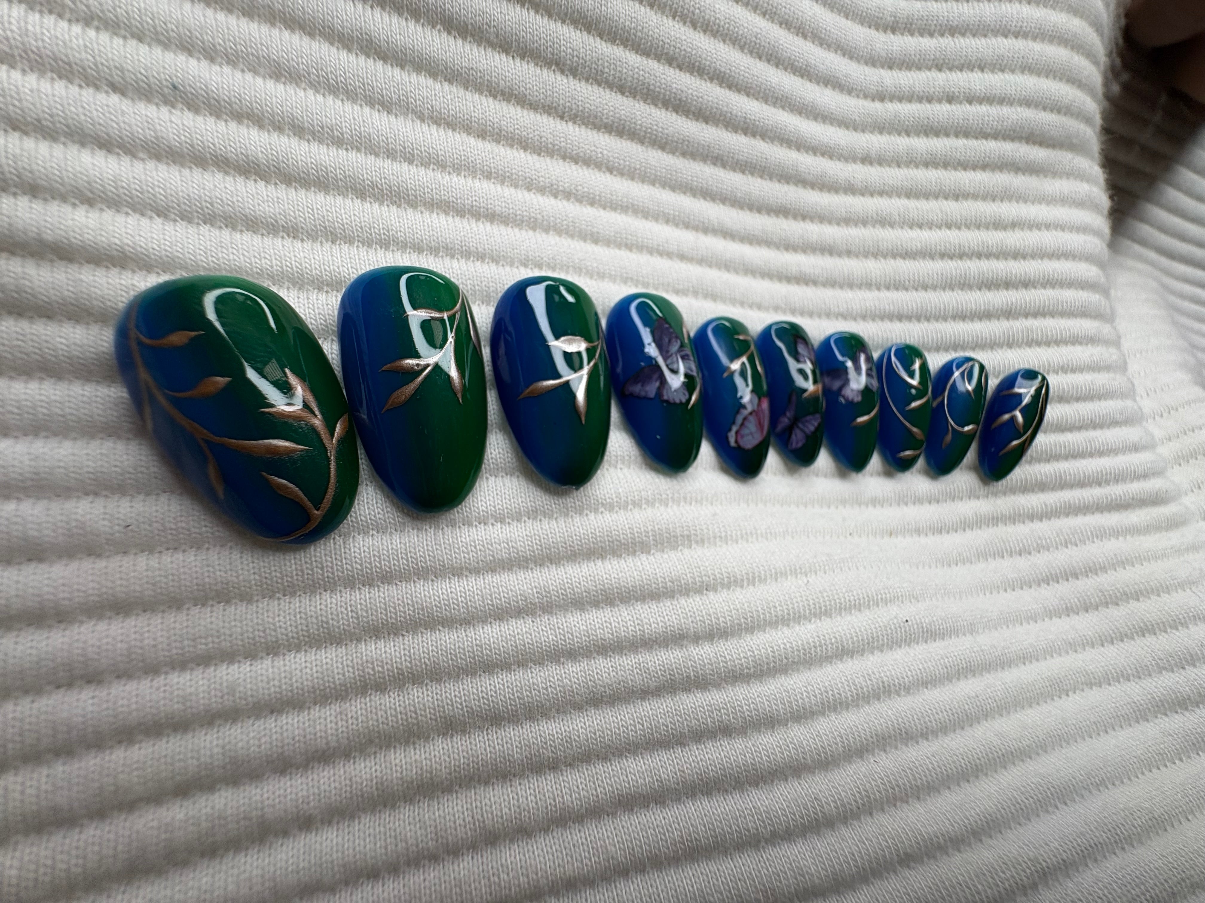 Sapphire & Emerald Glimmer Set