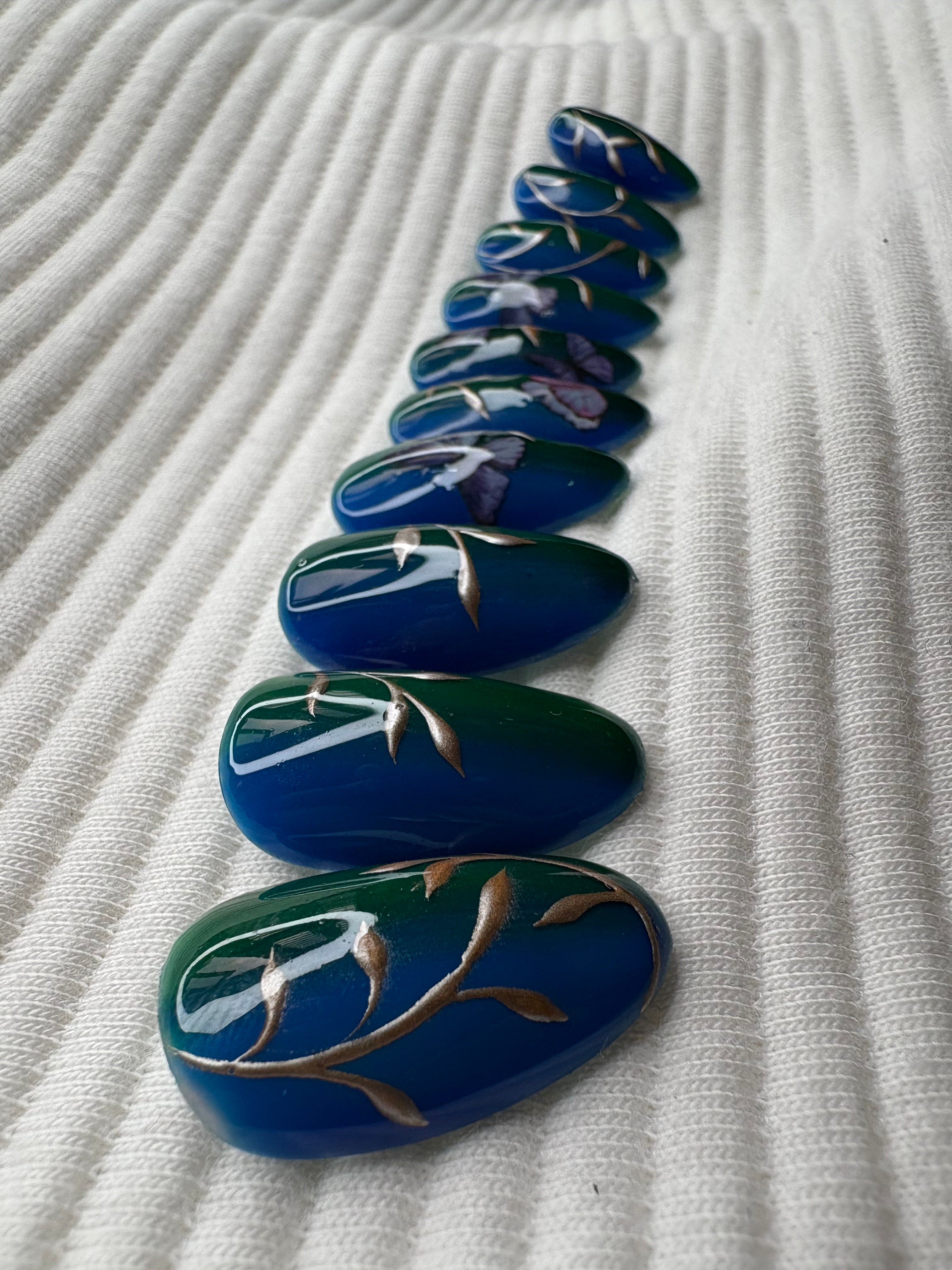 Sapphire & Emerald Glimmer Set