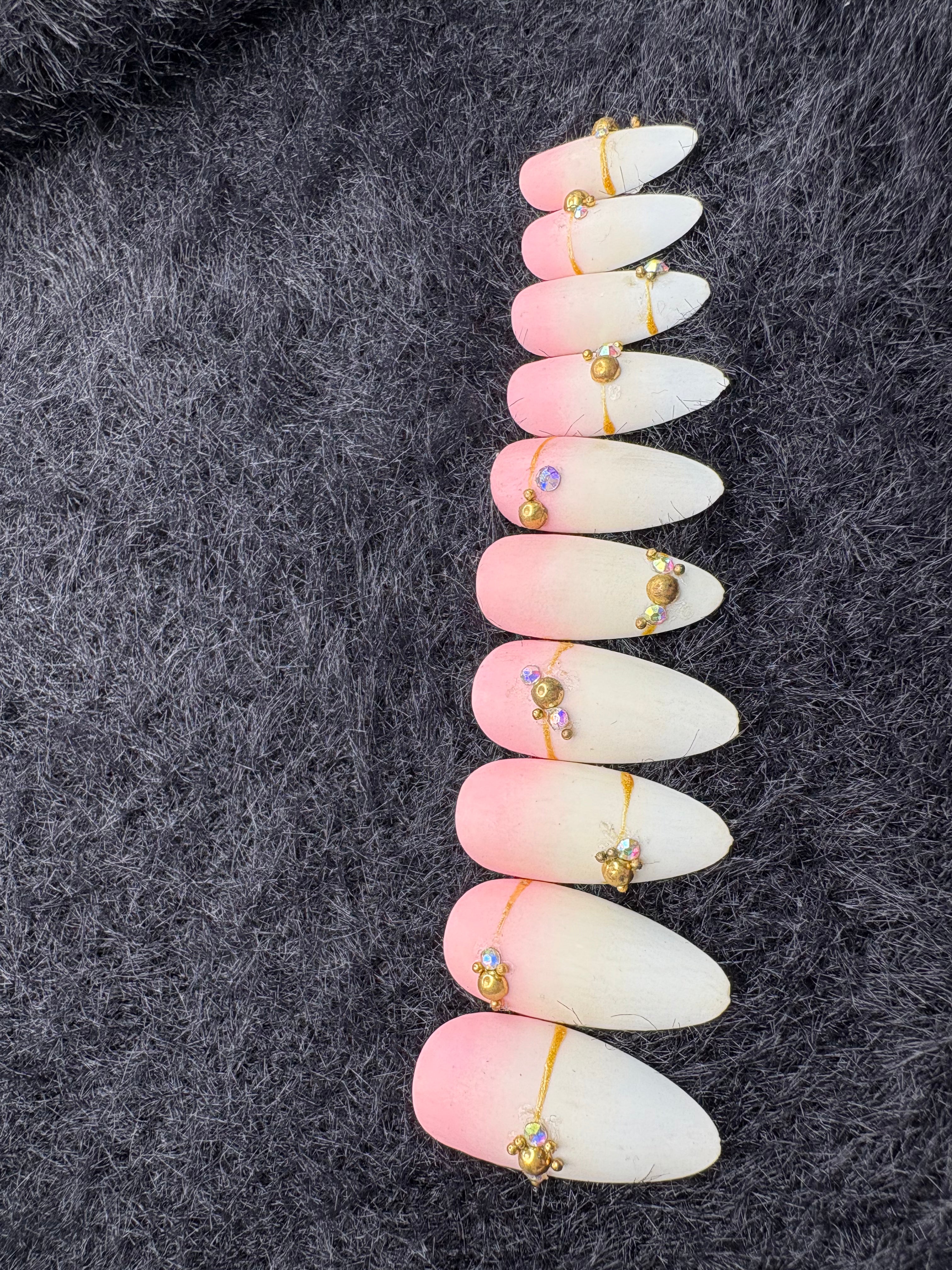 Blush Ombre Emblished