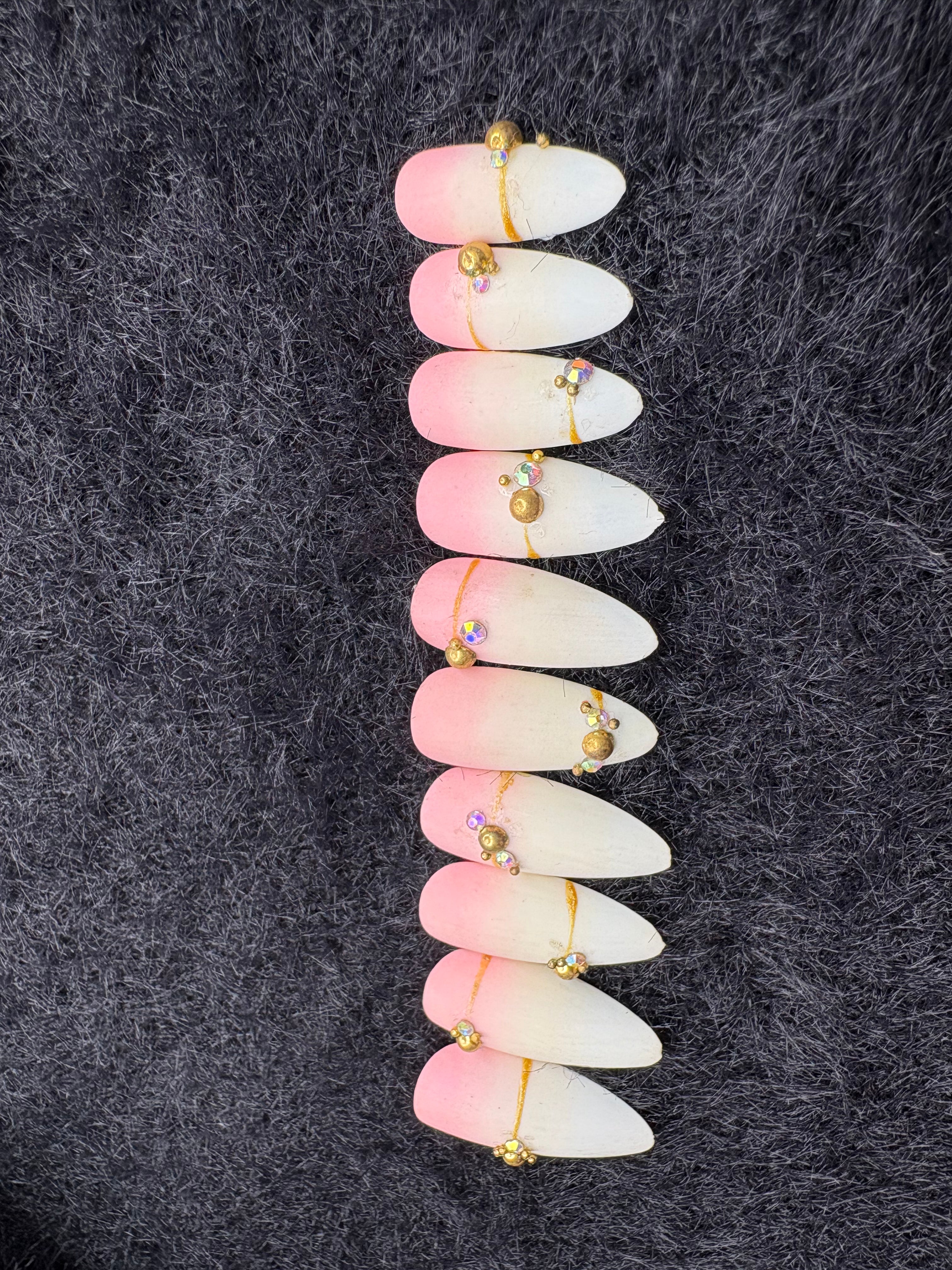 Blush Ombre Emblished