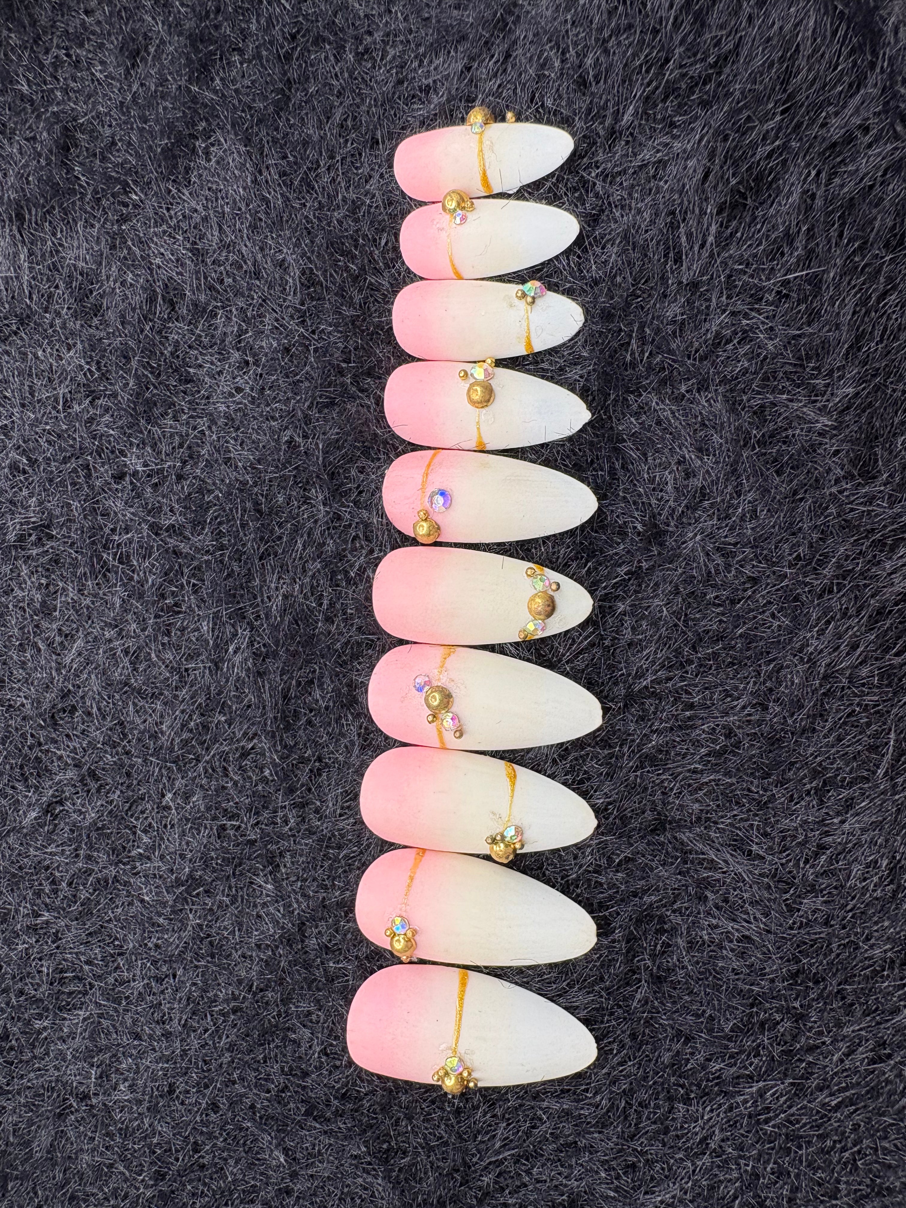 Blush Ombre Emblished