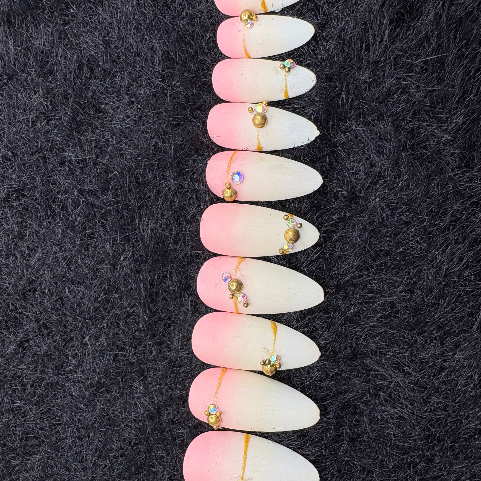 Blush Ombre Emblished