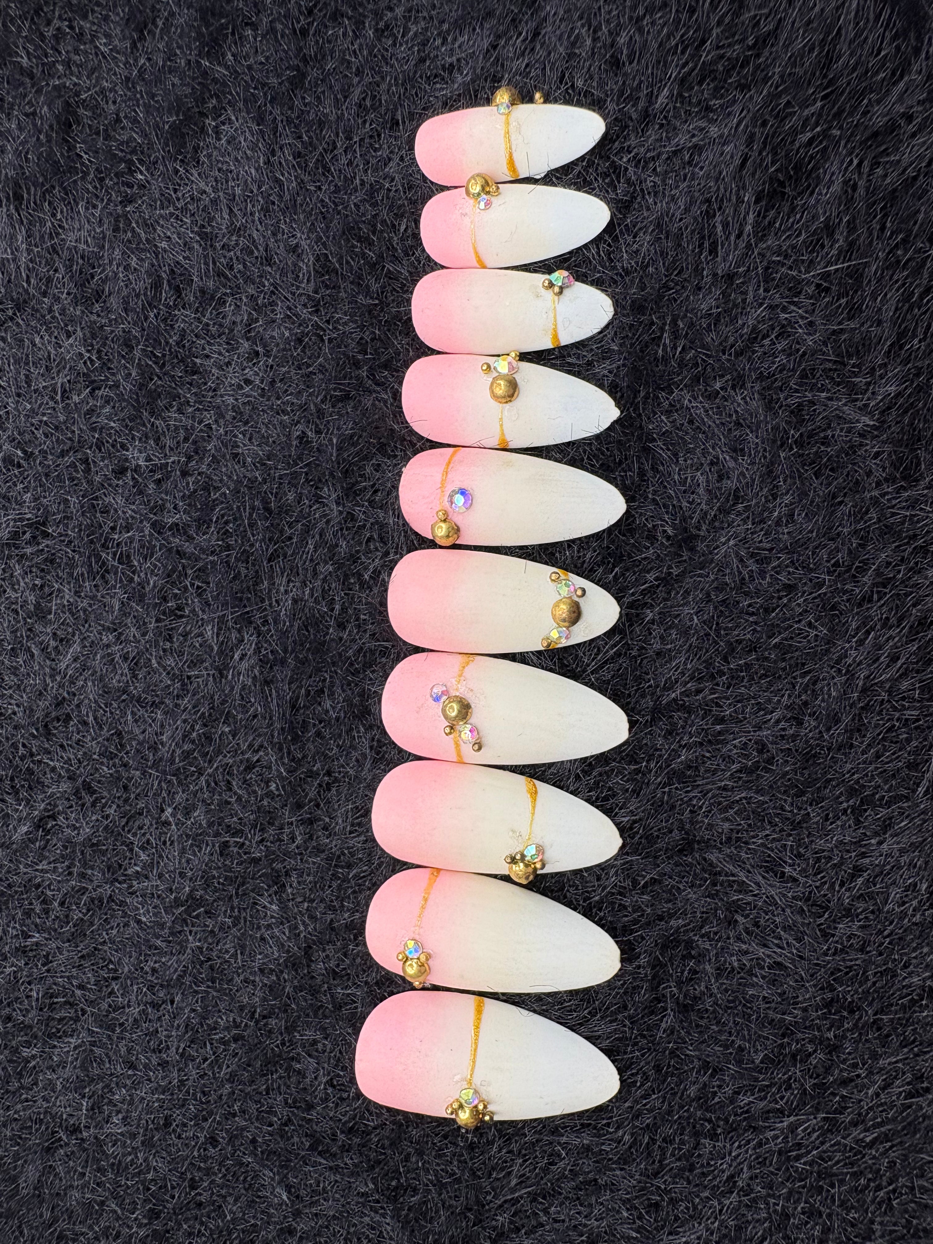 Blush Ombre Emblished