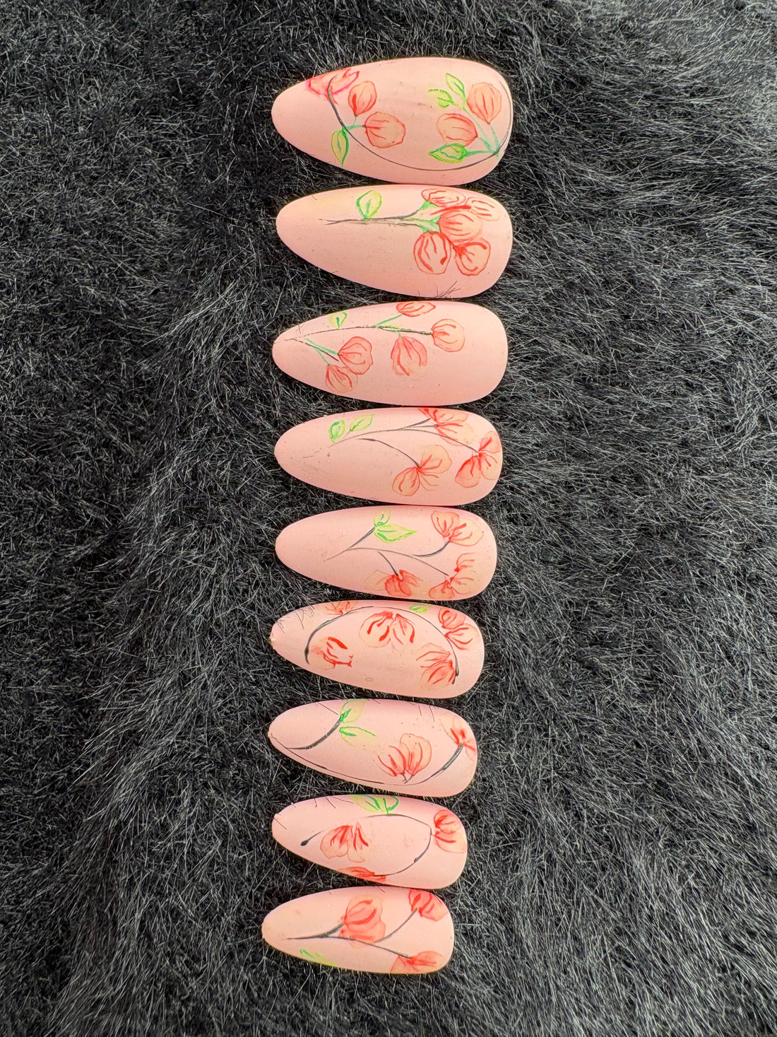 Hand-Painted Floral Spring