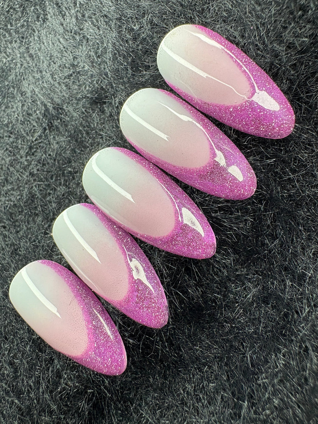 Pink Glitter Ombre