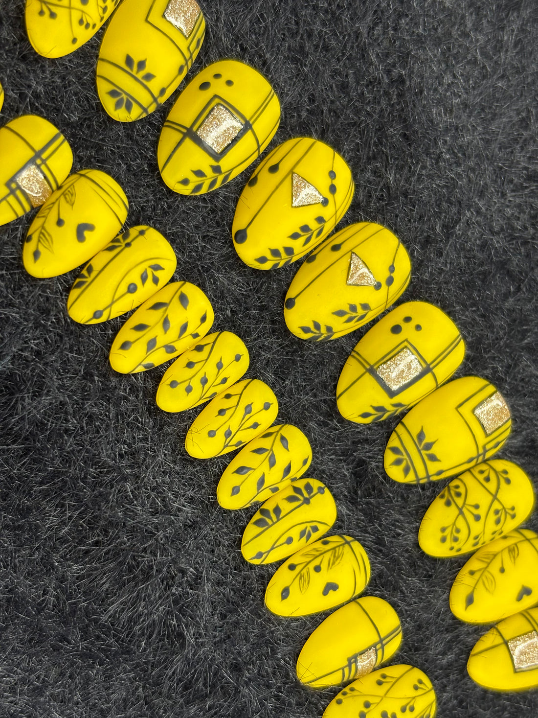 Yellow Floral Press