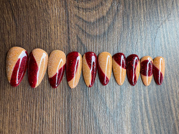 Red & Gold Almond