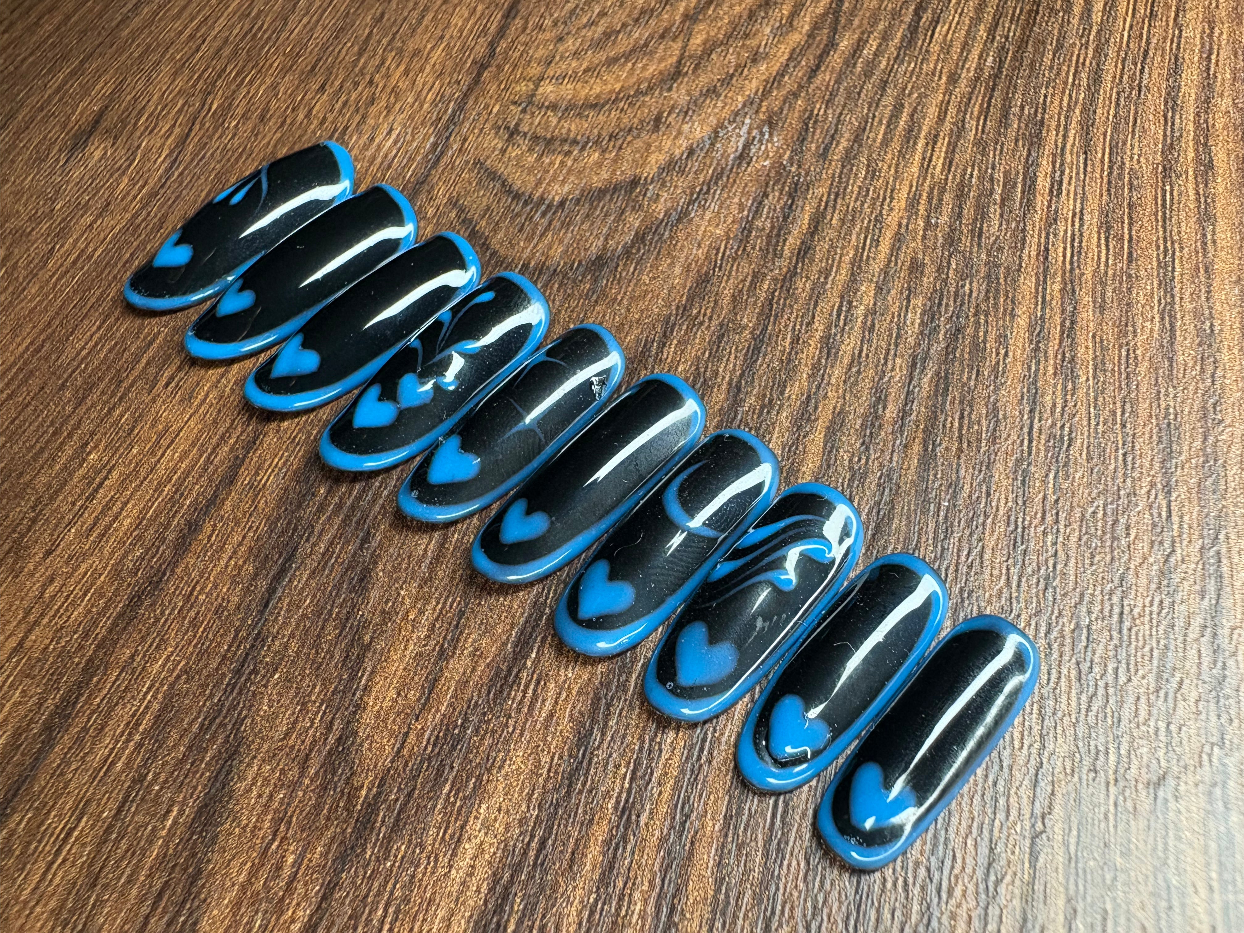 Black & Blue Heart
