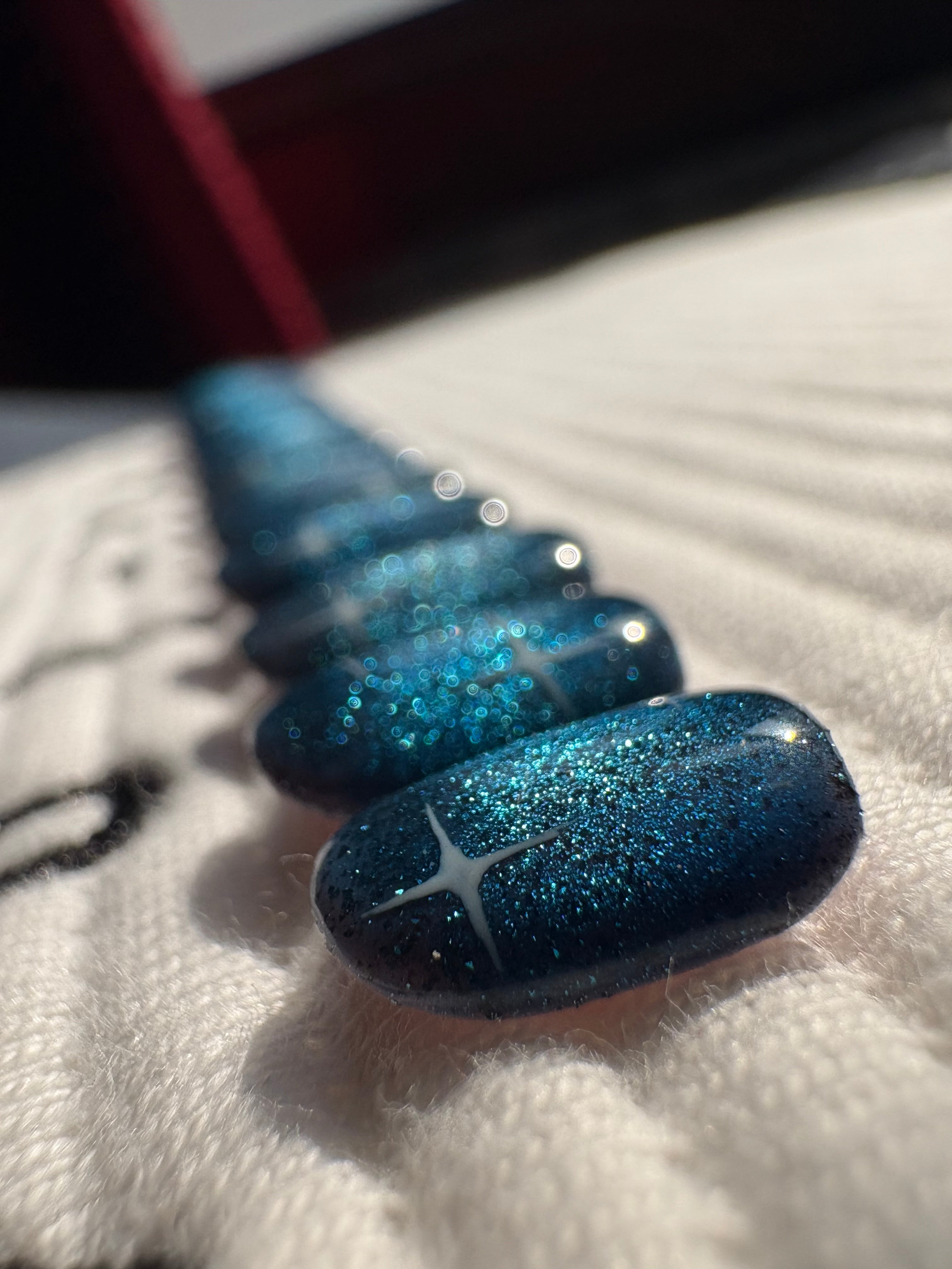 Galaxy Blue Glitter