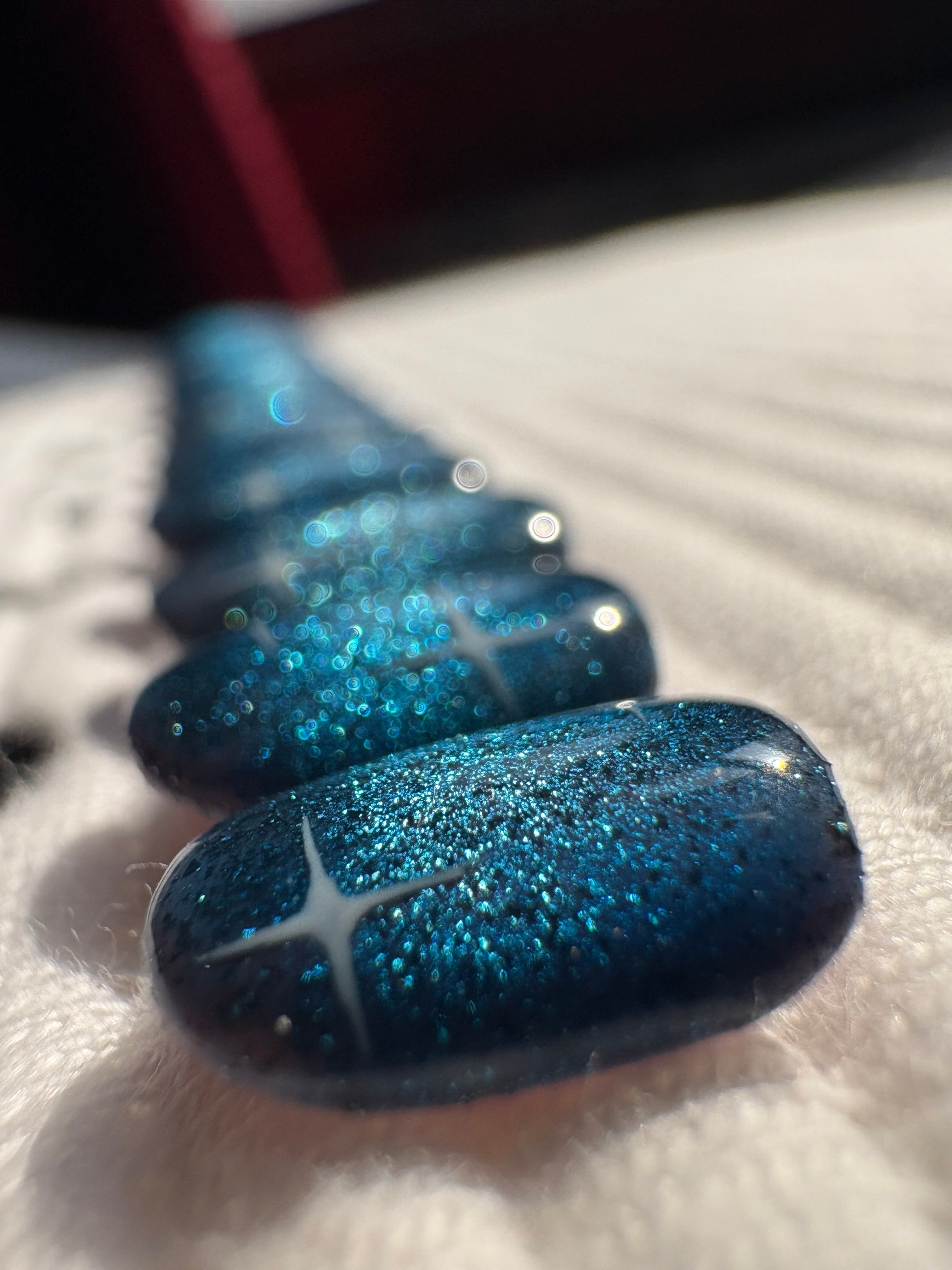 Galaxy Blue Glitter