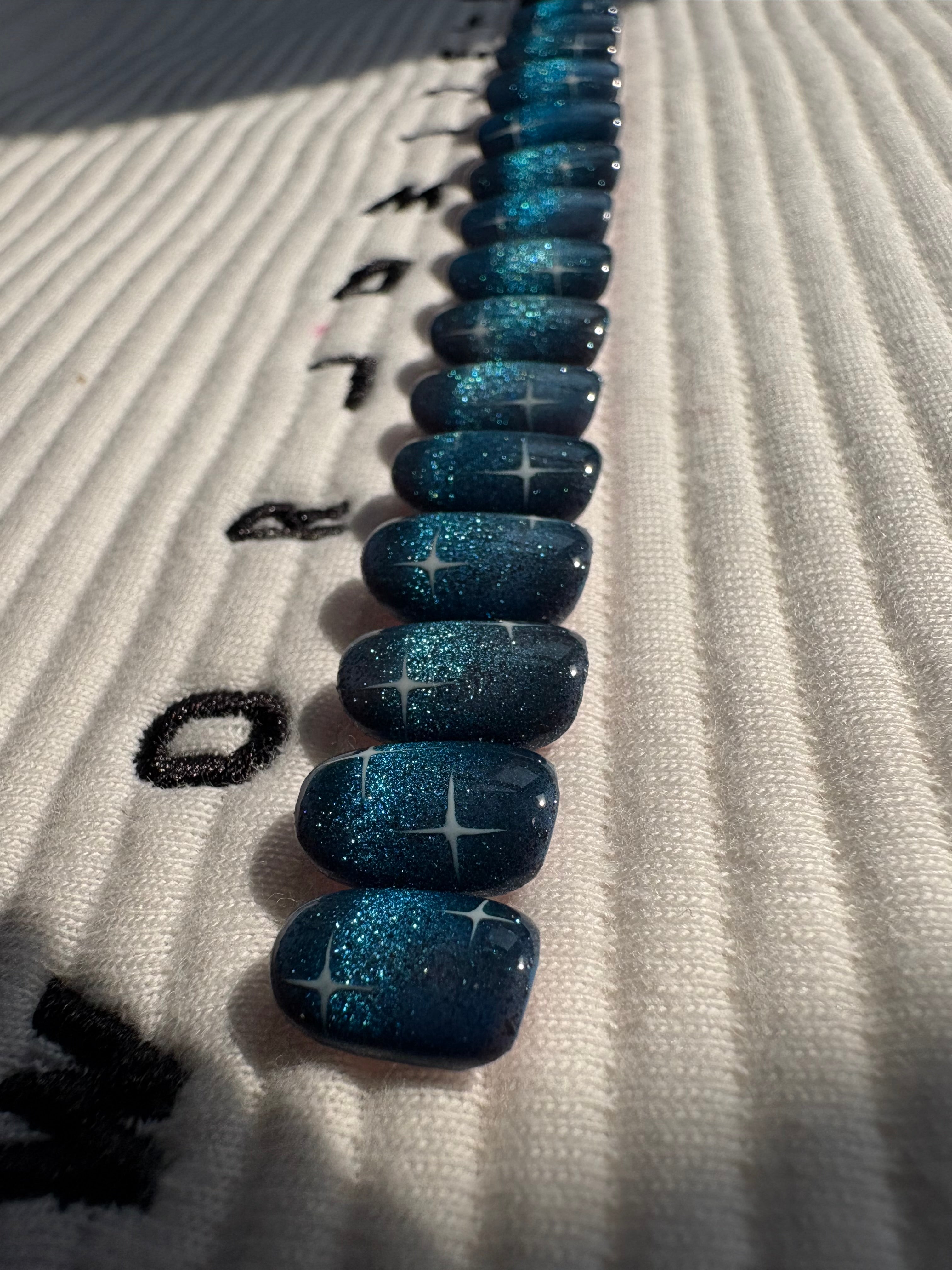 Galaxy Blue Glitter