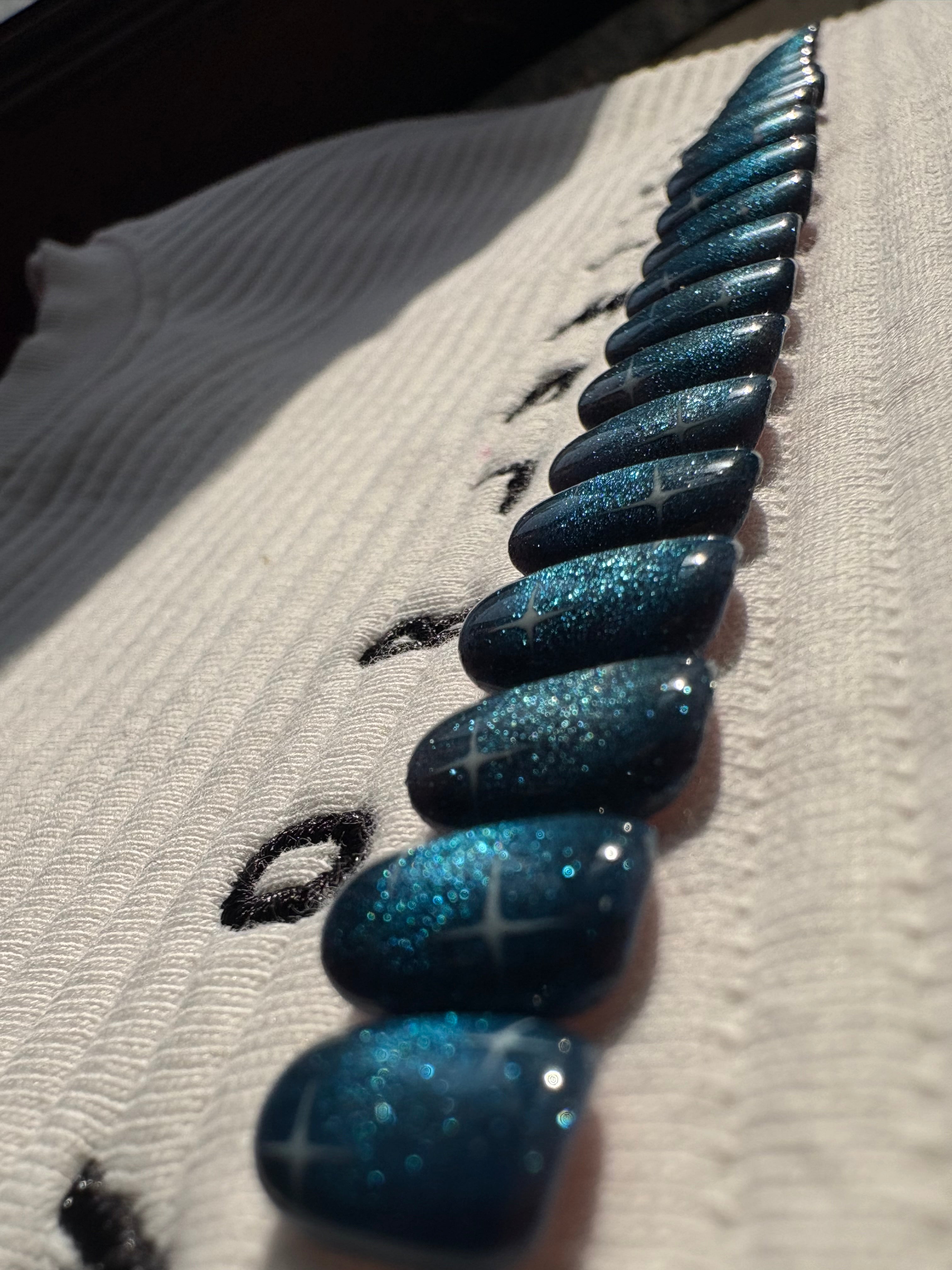Galaxy Blue Glitter