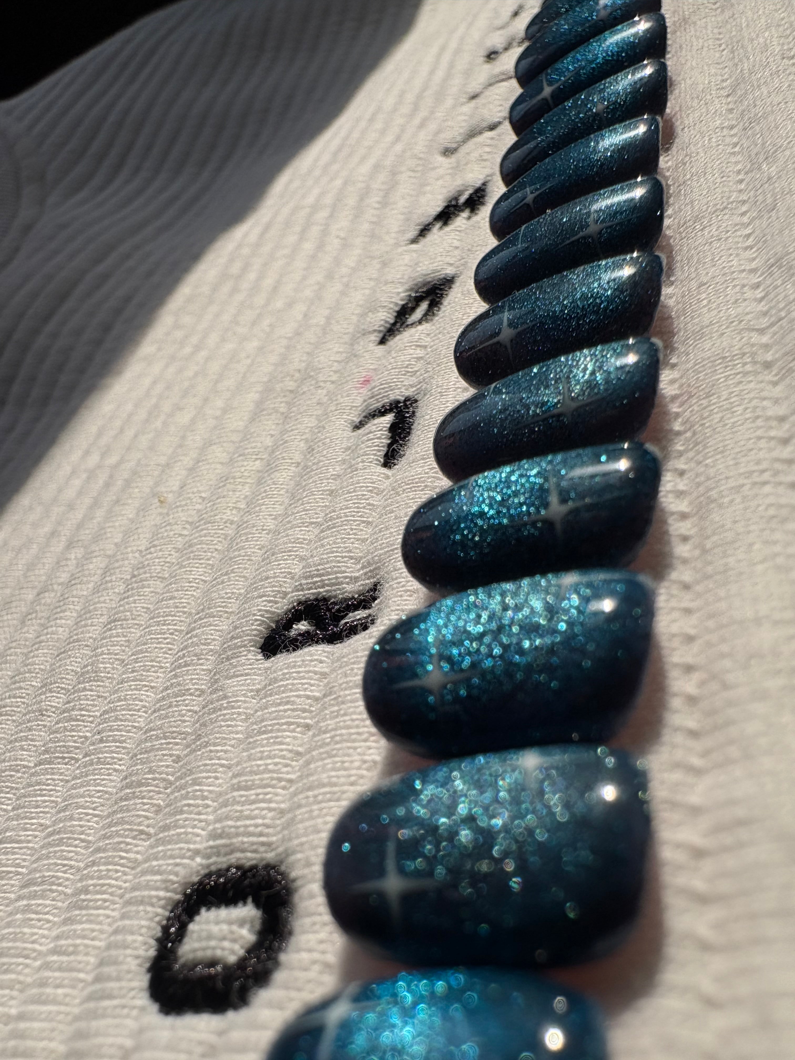 Galaxy Blue Glitter