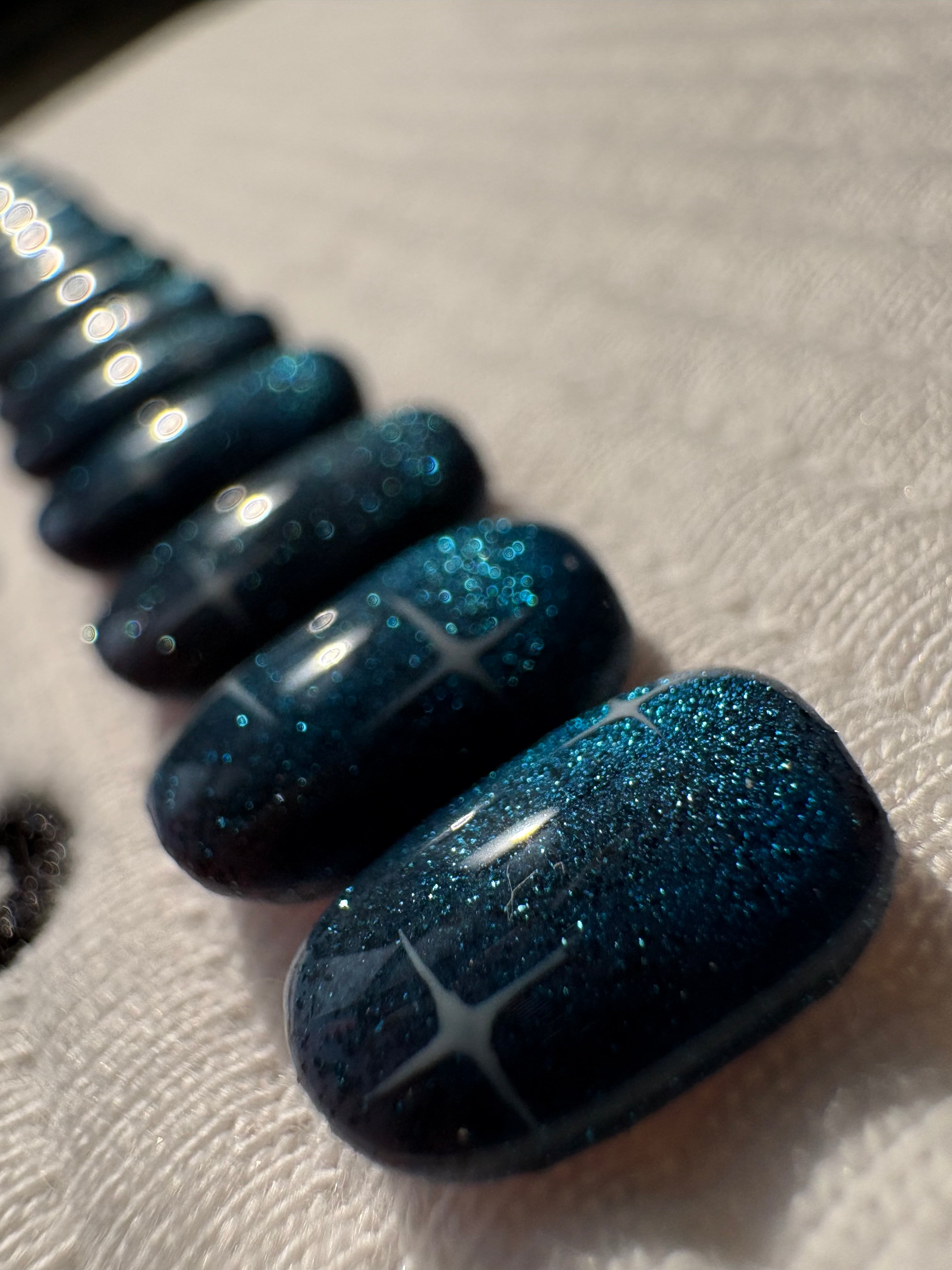 Galaxy Blue Glitter
