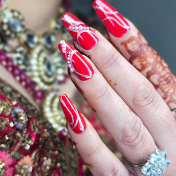Elegant Scarlet Pearl
