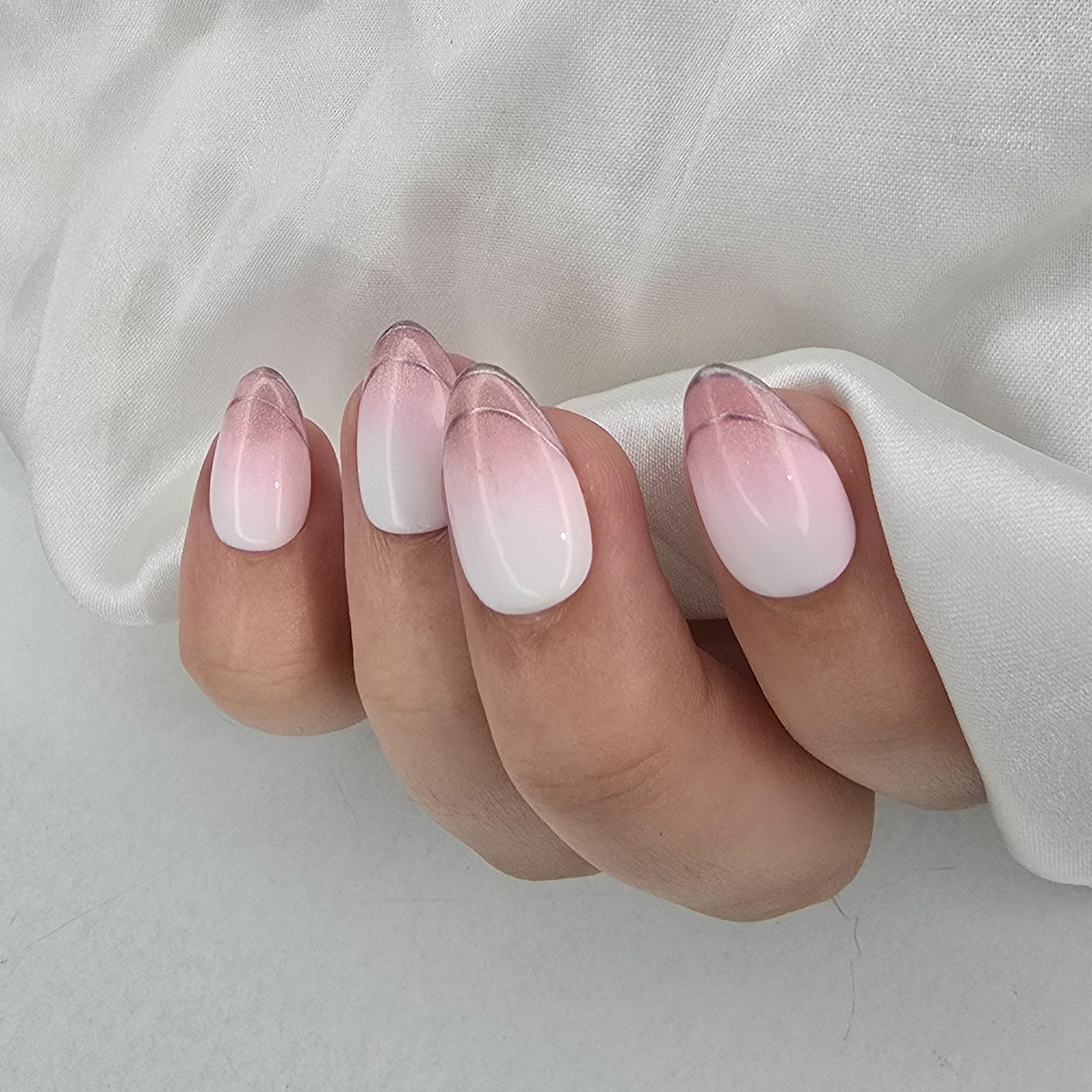 Blush Ombre – Pink Gradient Press-On Nails