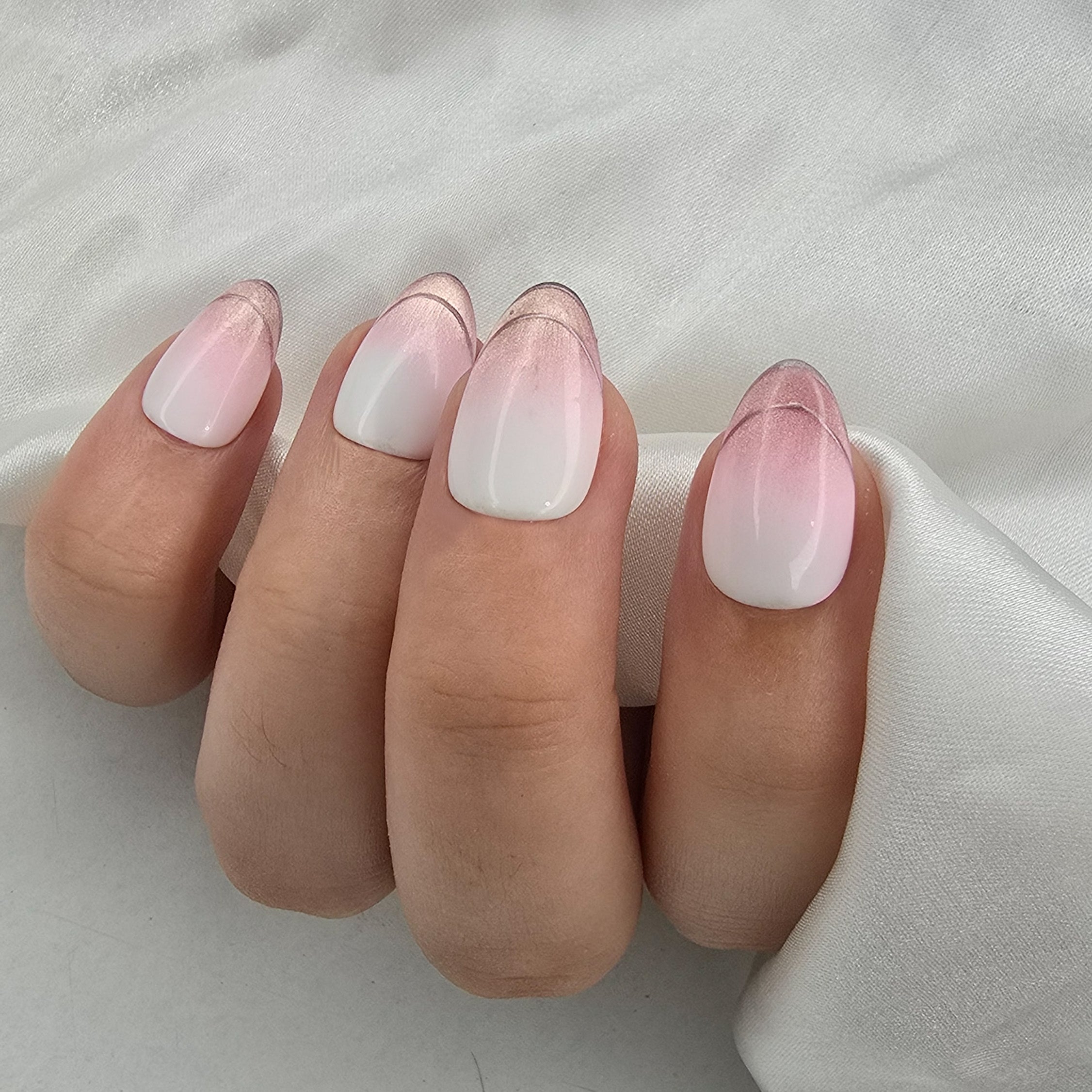 Blush Ombre – Pink Gradient Press-On Nails