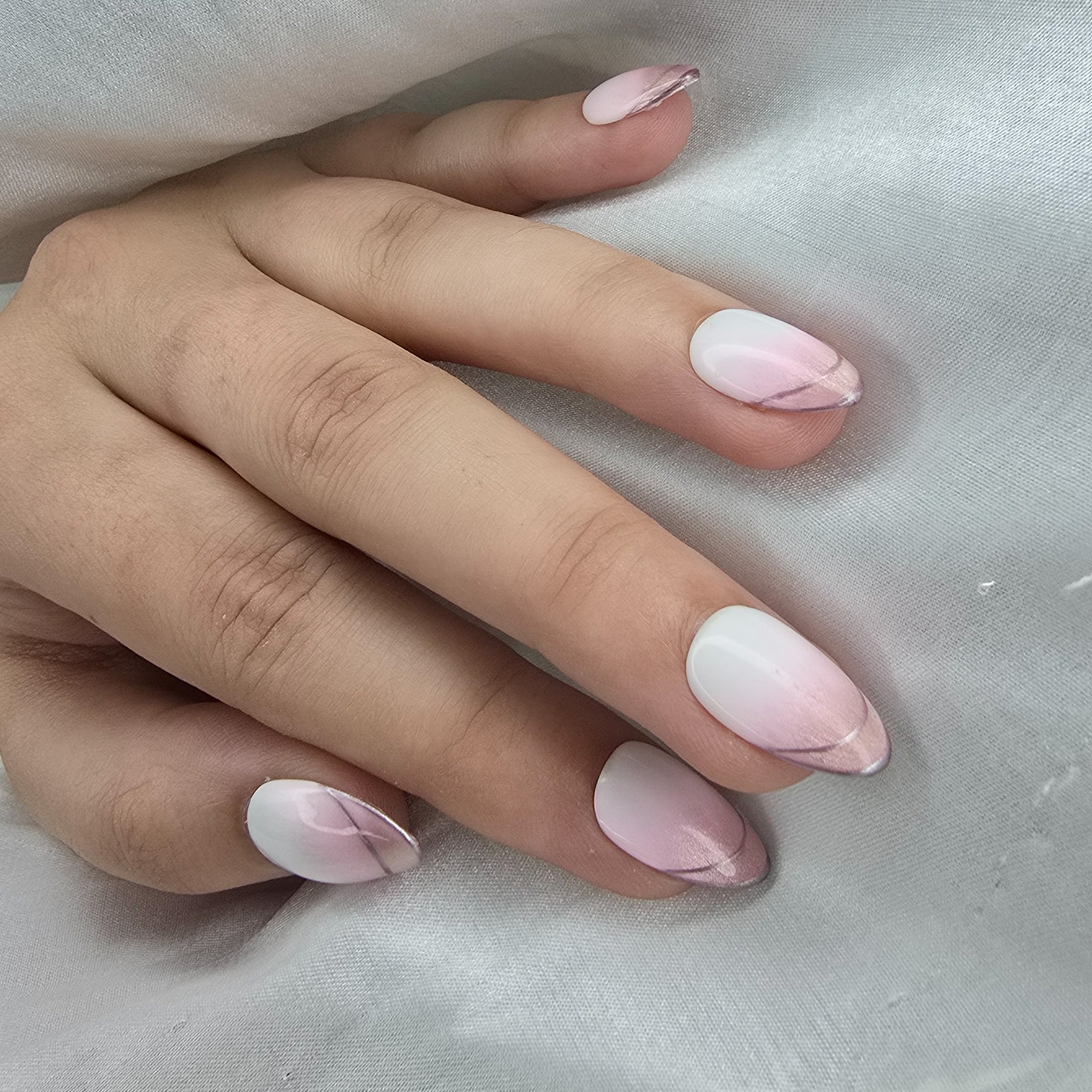 Blush Ombre – Pink Gradient Press-On Nails
