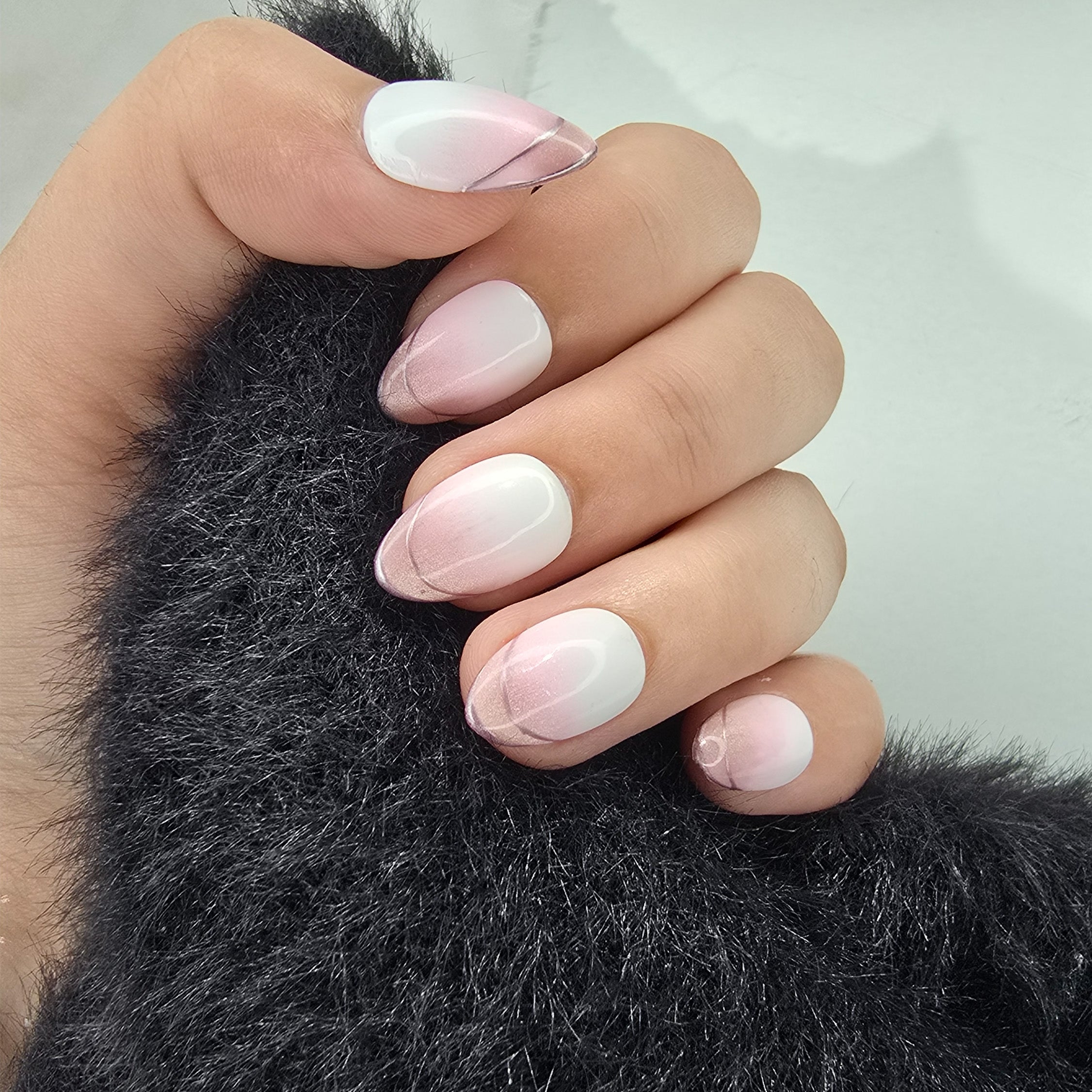 Blush Ombre – Pink Gradient Press-On Nails