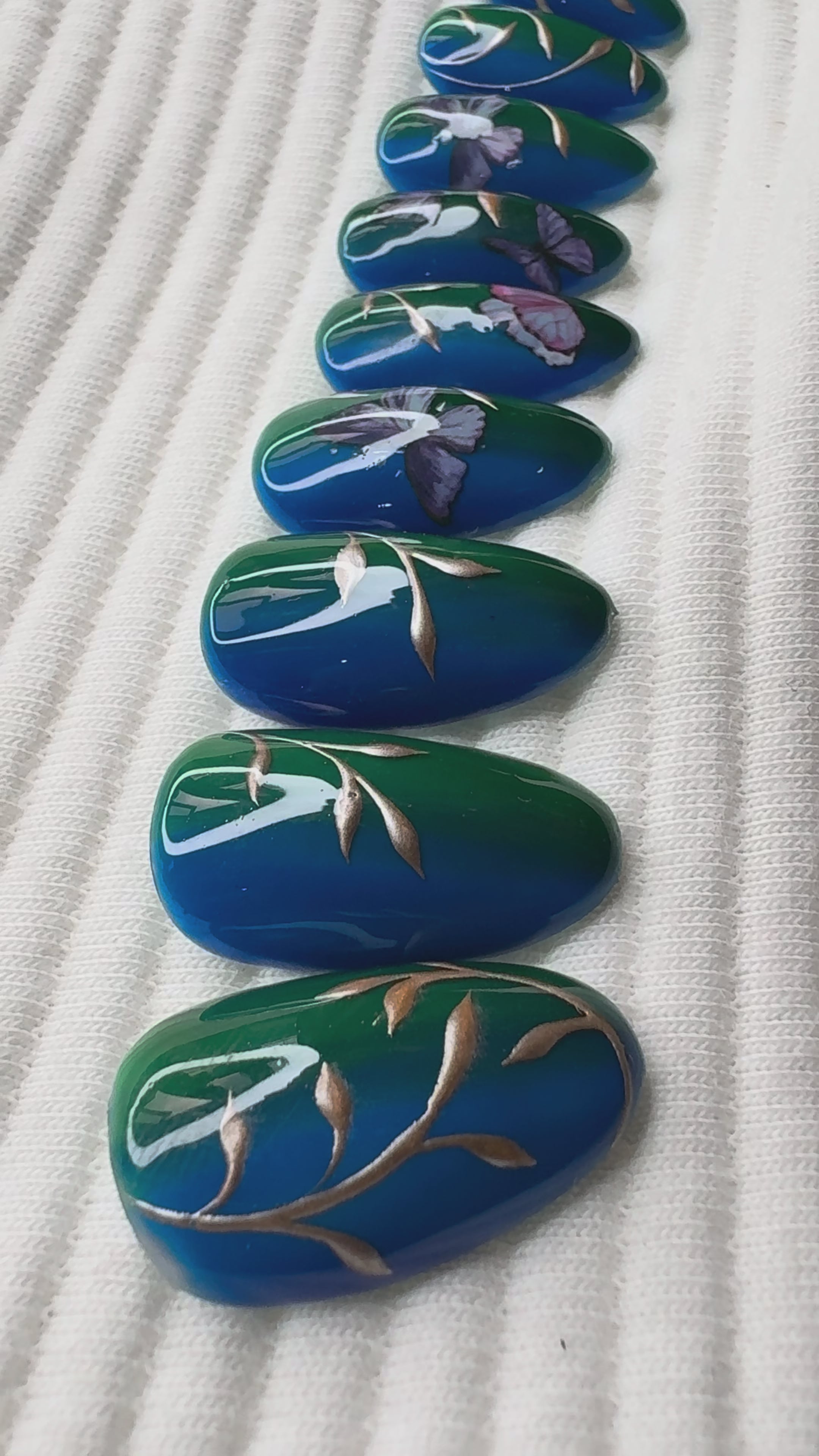 Sapphire & Emerald Glimmer Set