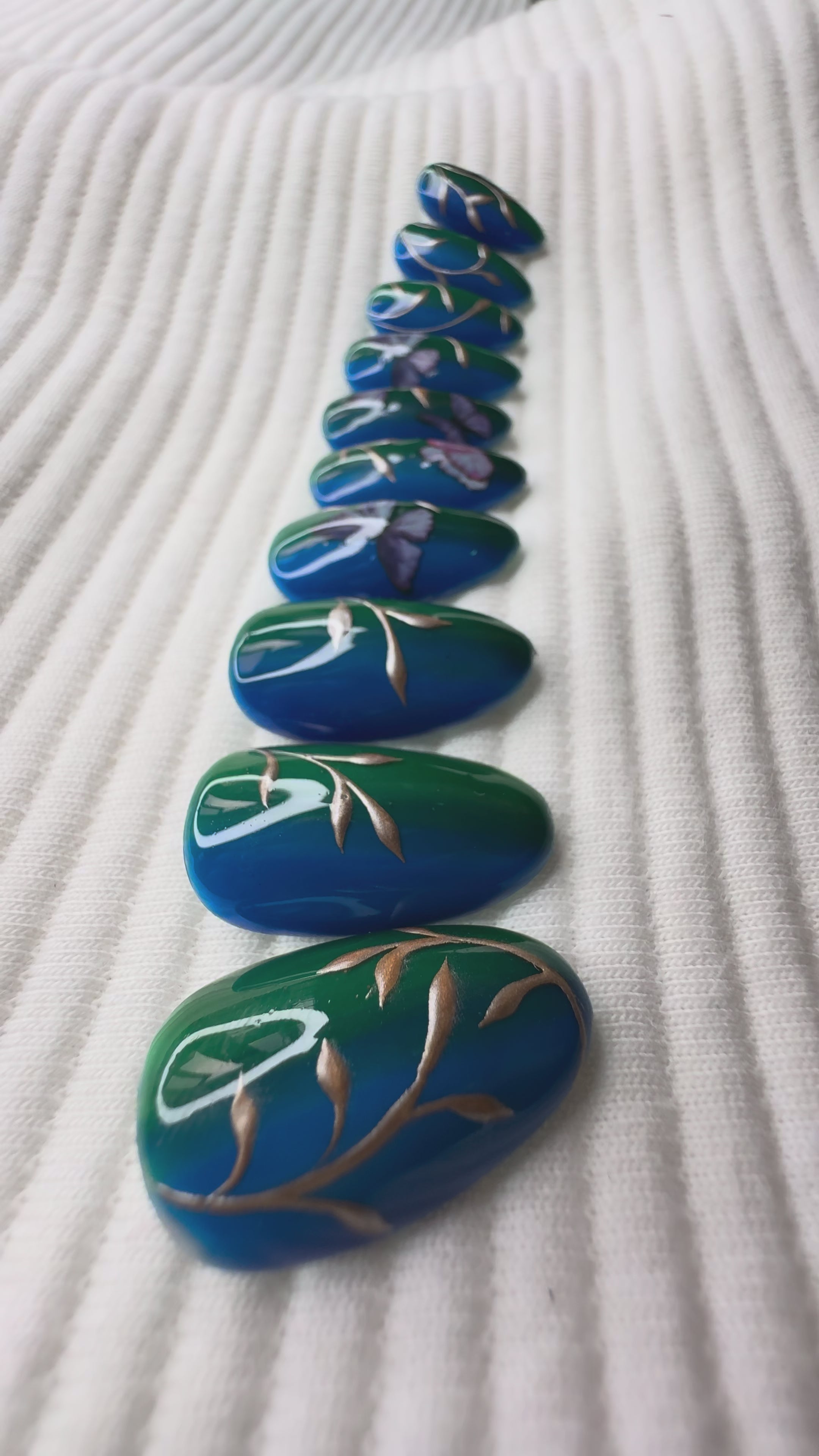 Sapphire & Emerald Glimmer Set