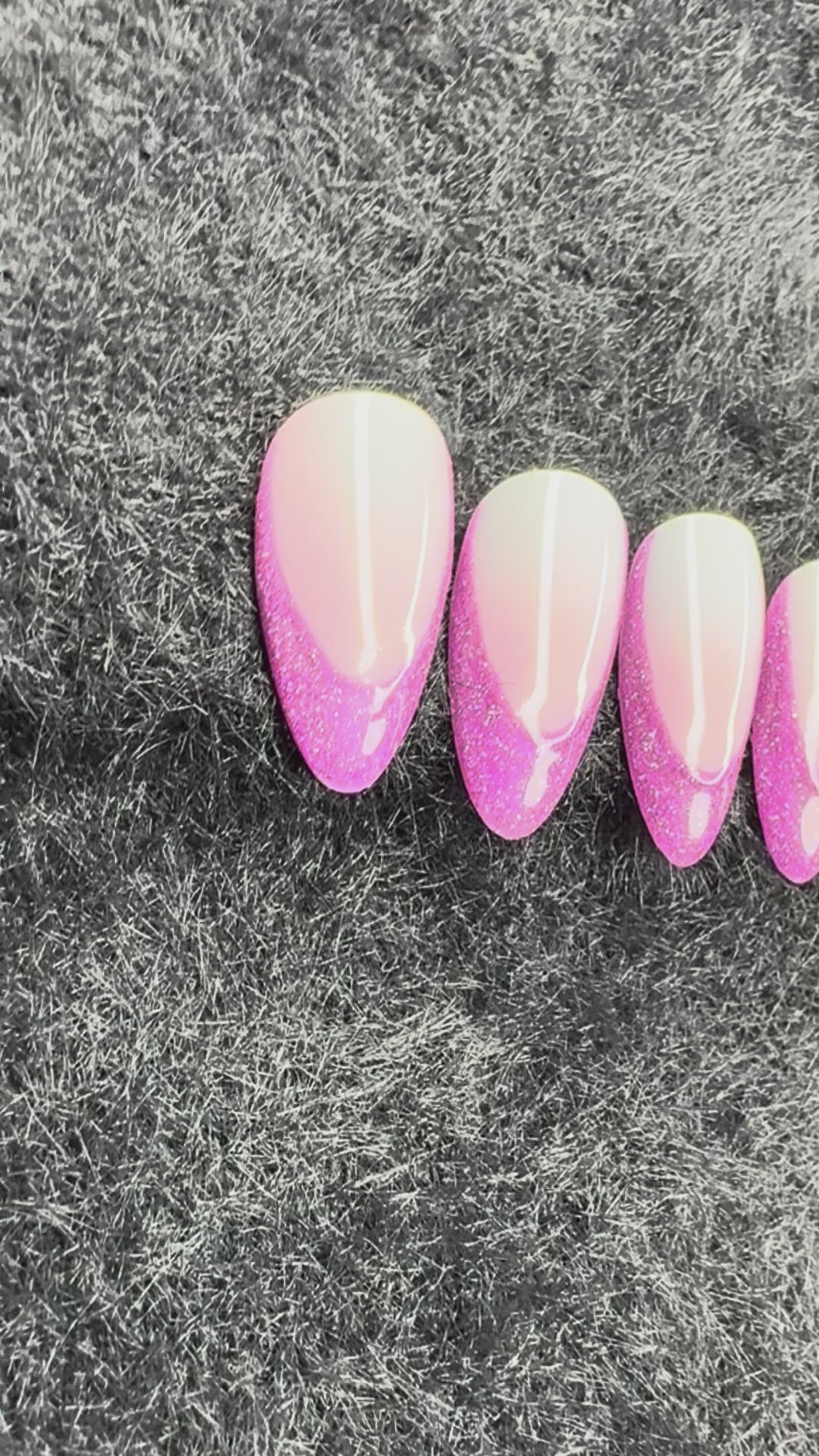 Pink Glitter Ombre