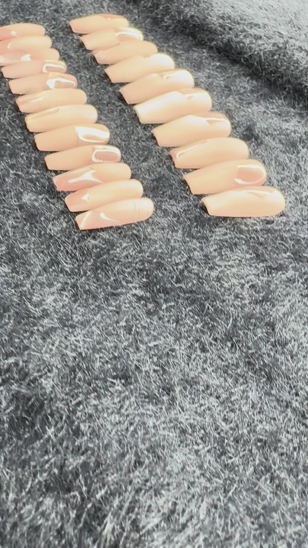 Taupe & Champagne Coffin Set