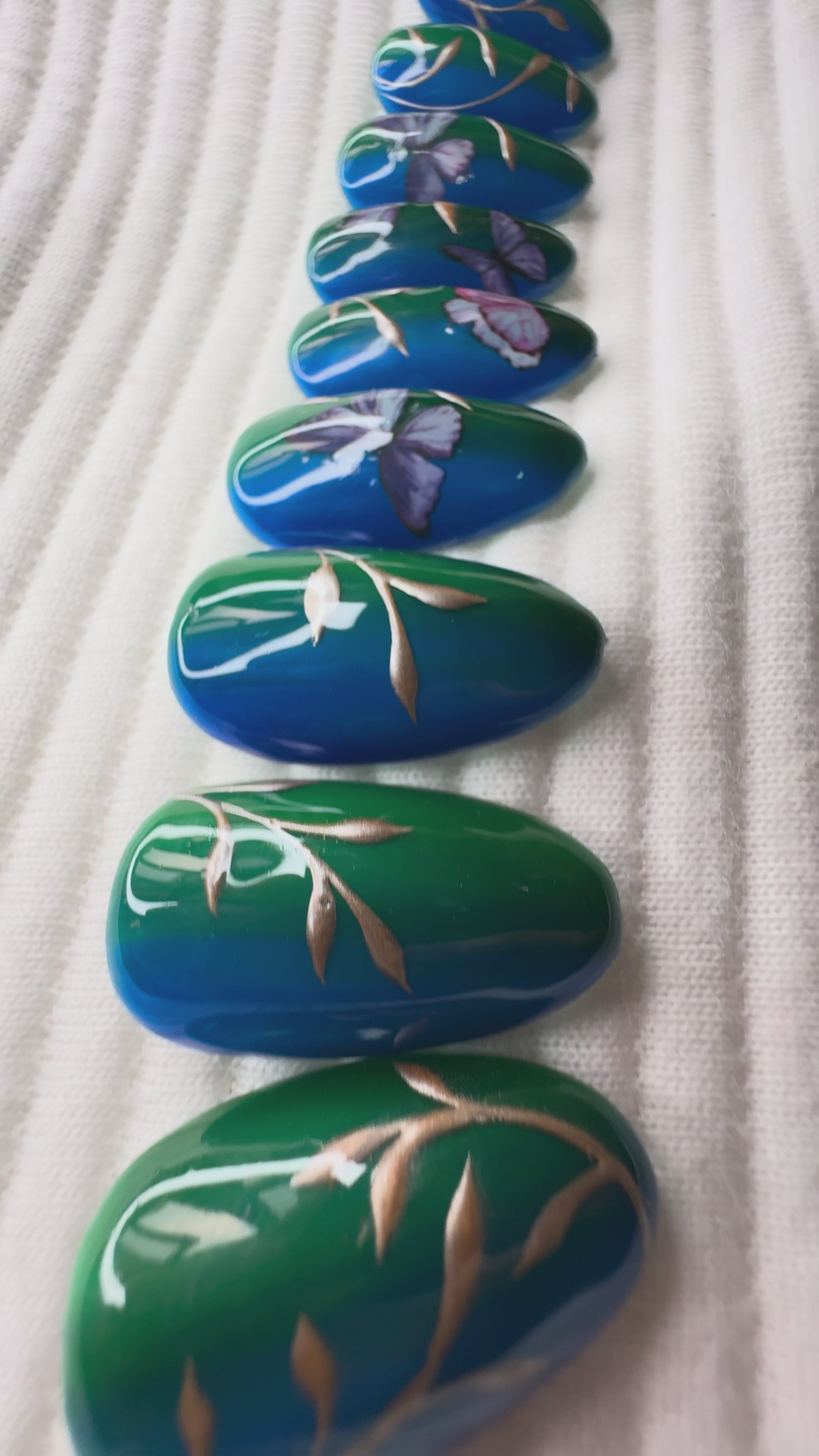 Sapphire & Emerald Glimmer Set